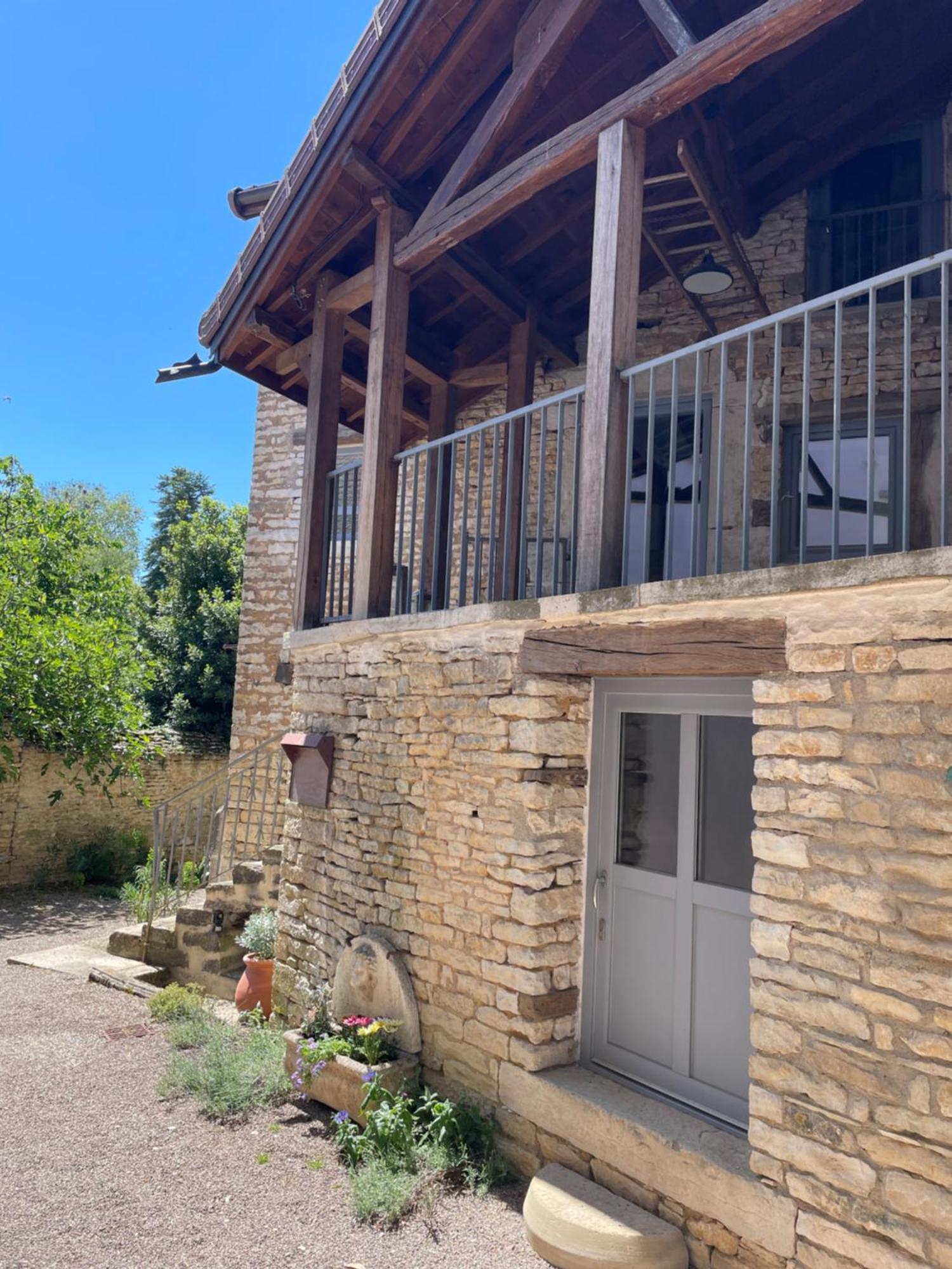 Hotel Au Lavoir Fontaine-Française Exterior foto